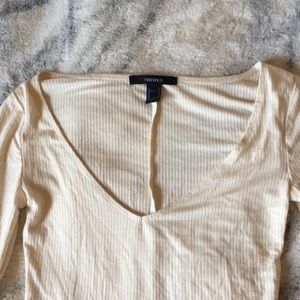 Long sleeve bodysuit blouse